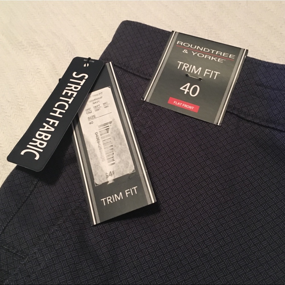NWT Roundtree & Yorke Trim Fit Shorts Size 40